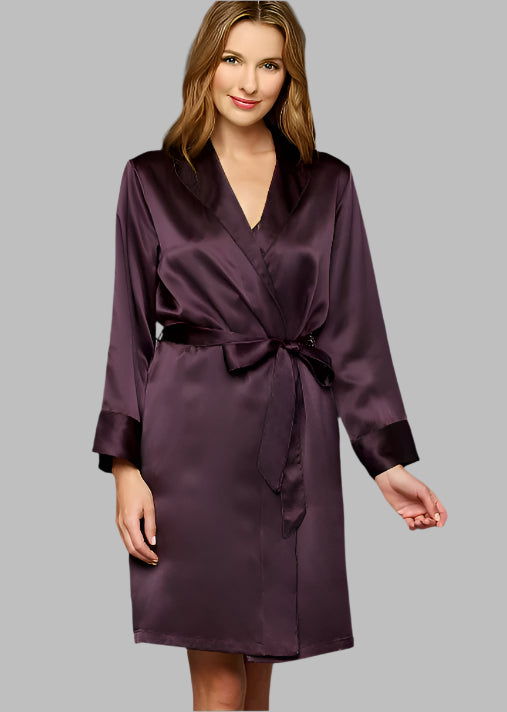 Desires Luxurious Silk Nighty with Gownset