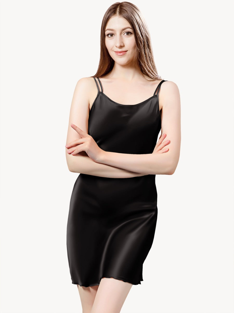 Desires timeless double spaghetti strap short nighty