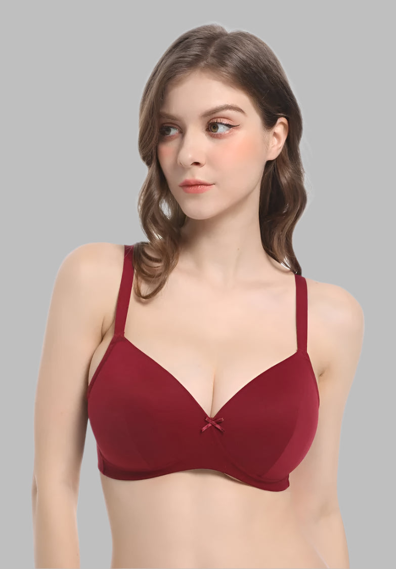Soft padded T shirt non wire Bra 18502