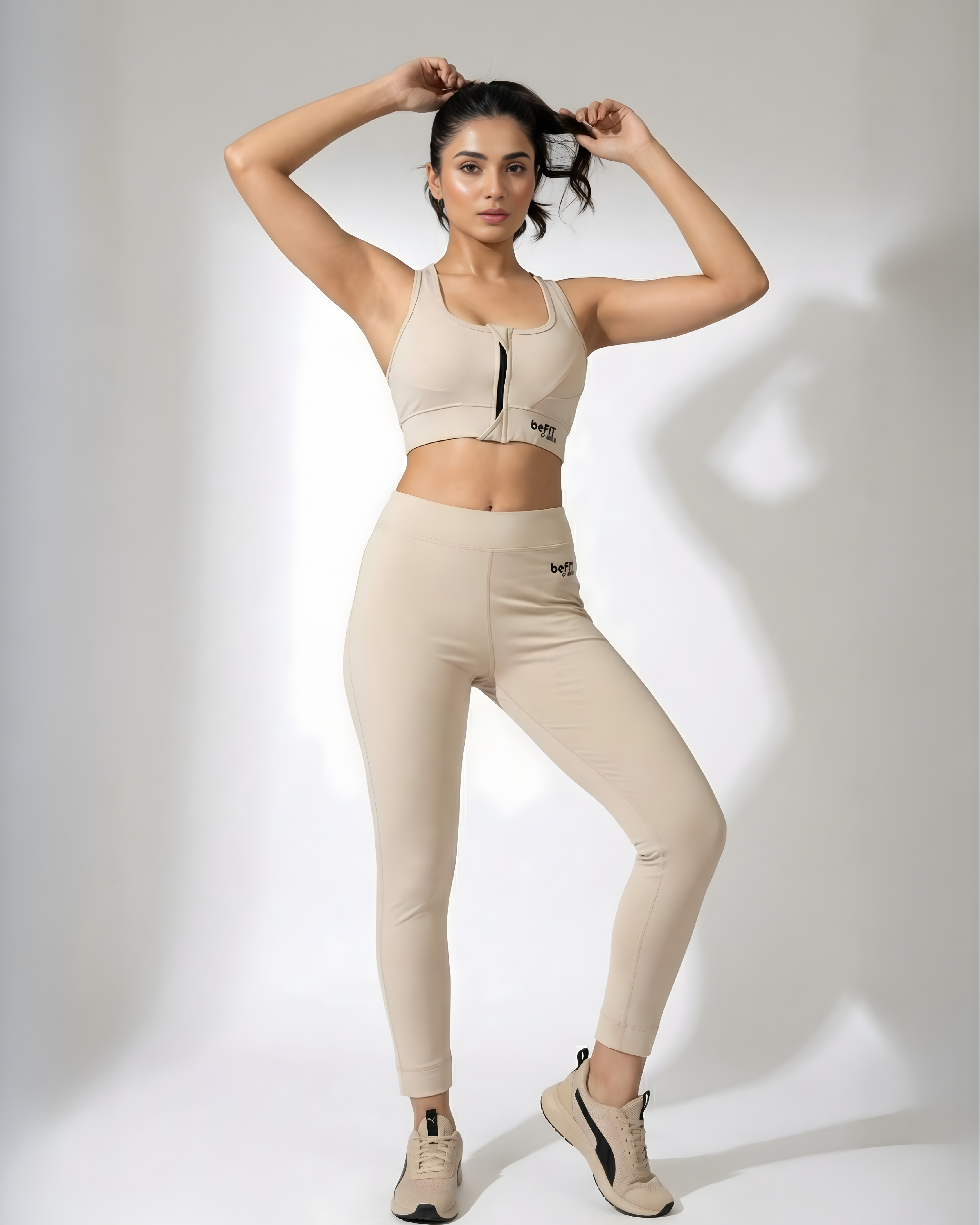 Women’s Gym Set – Sports Bra & High Waist Leggings Combo