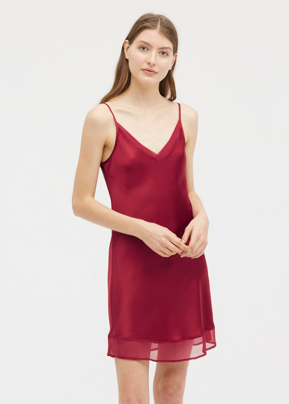 Desires V shiffon short nighty