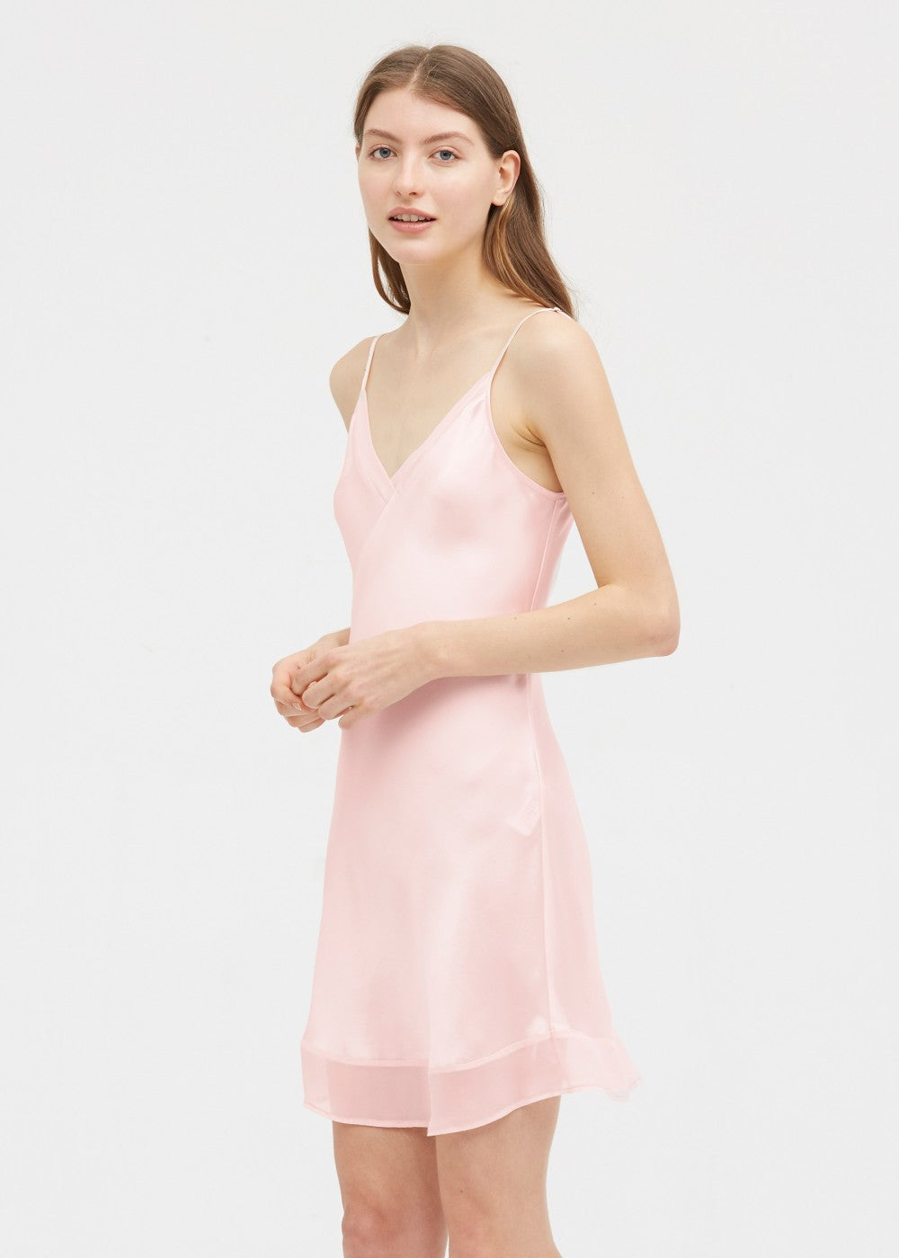 Desires V shiffon short nighty