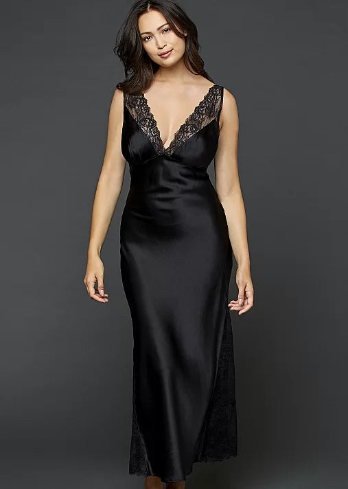 Desires Allura lace bridal long nighty