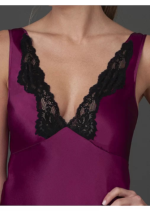 Desires perfect indulgent embroidered long nighty