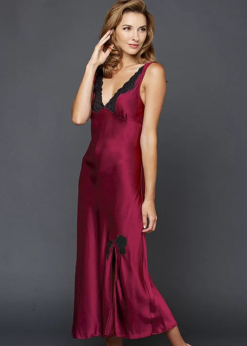 Desires perfect indulgent embroidered long nighty