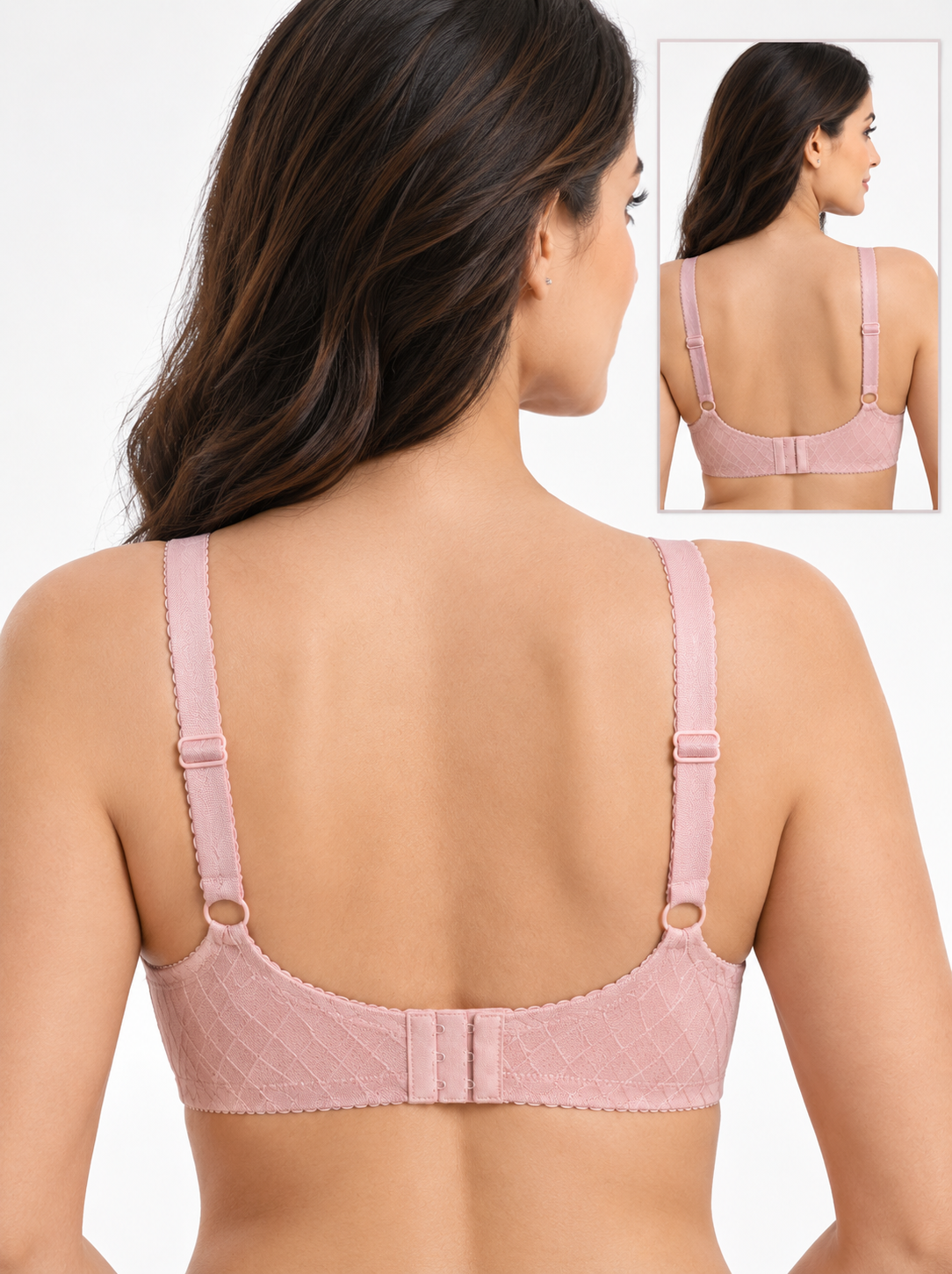 Self print full cove nonwire bra