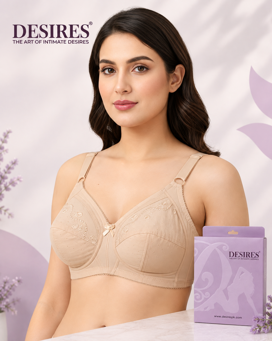 Desires Cozy Pure Cotton Bra
