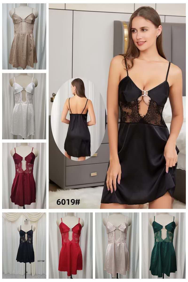 Citara 2 pc mesh lace buckle babydoll set