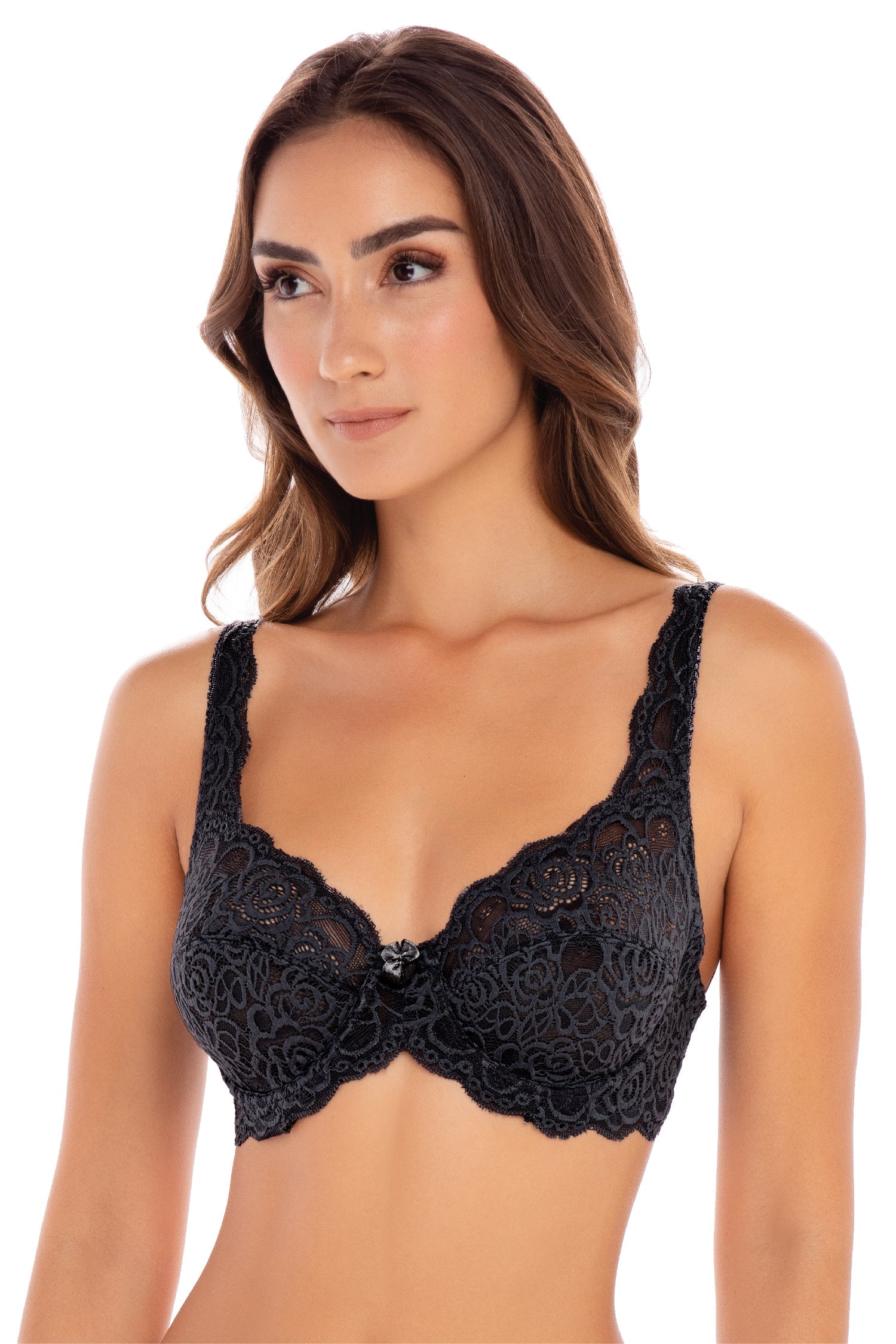 Rene Rofe Lace light padded bra