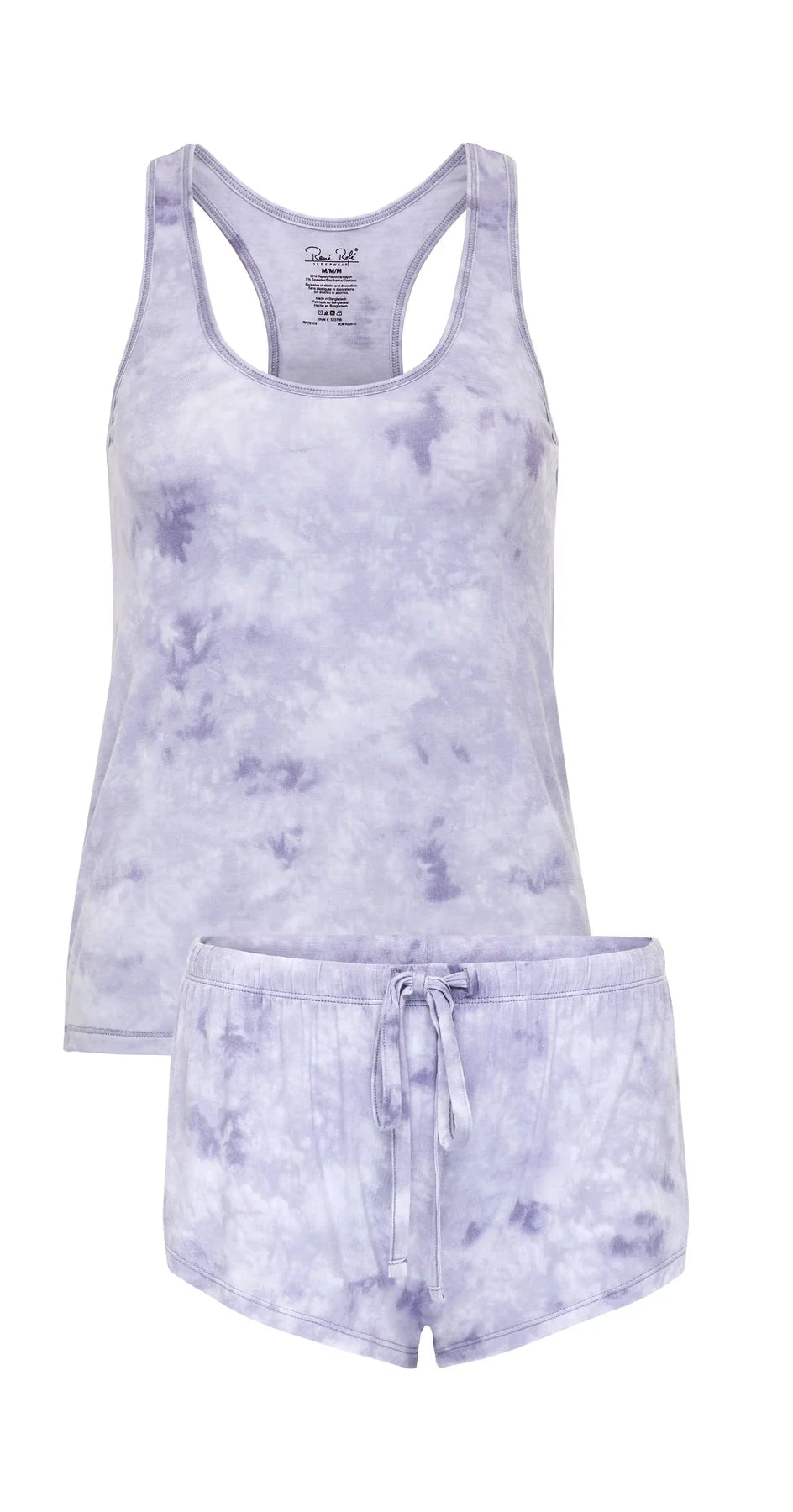 Rene Rofe Racerback short cami tanktop set