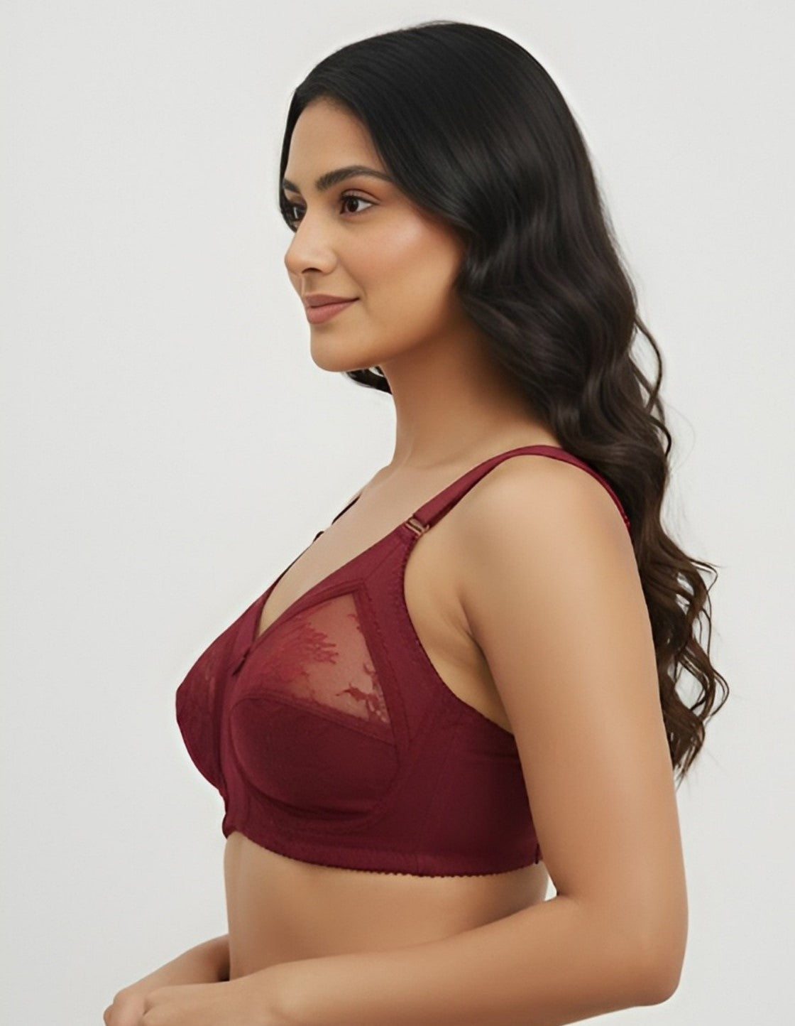 Desires Diva minimizer full coverage net bra