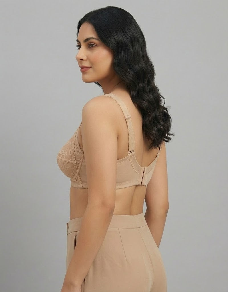 Desires Diva minimizer full coverage net bra