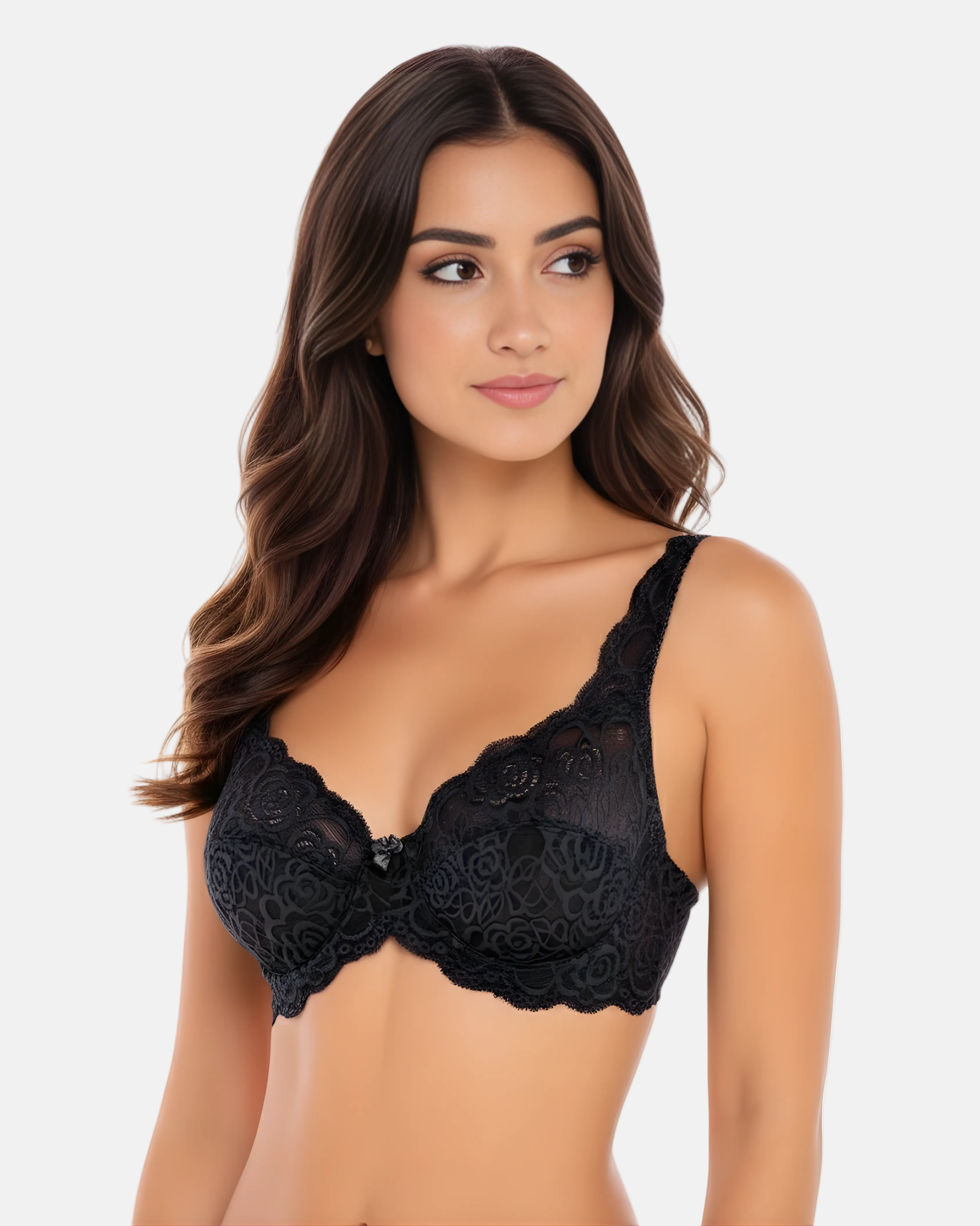 Rene Rofe Lace light padded bra
