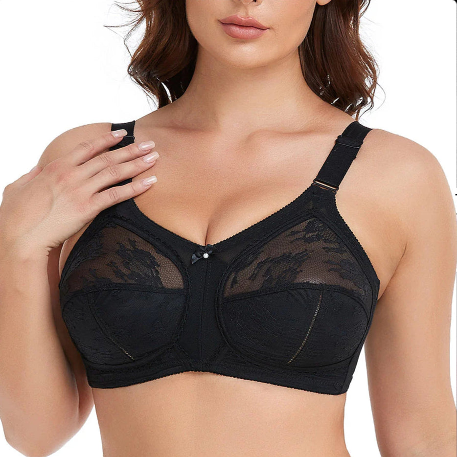 Doreena Soft Net Non Wired Non Padded Bra