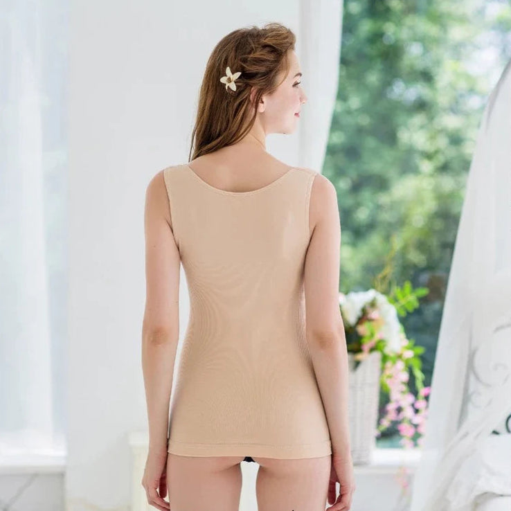 Cotton broad straps camisole