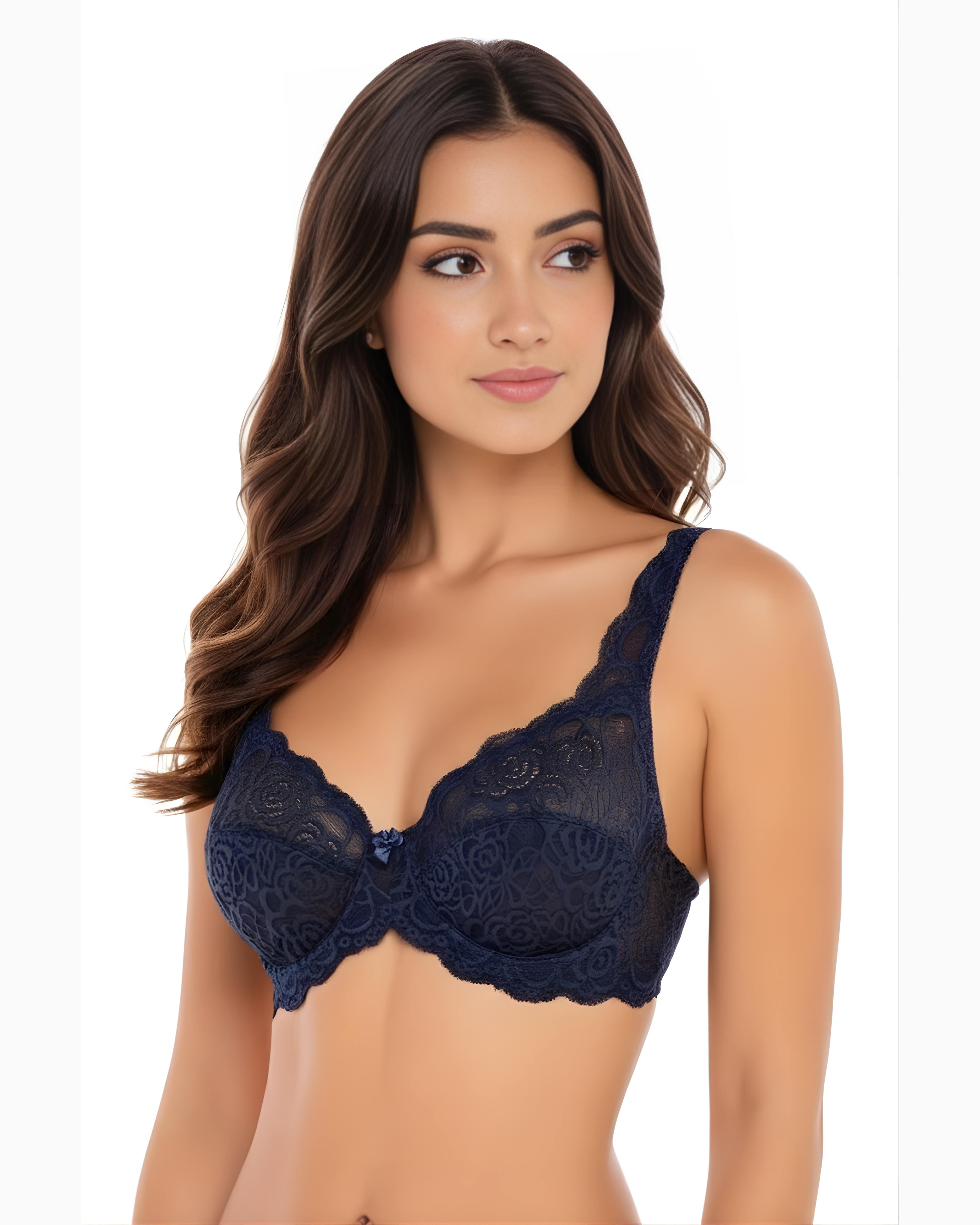 Rene Rofe Lace light padded bra