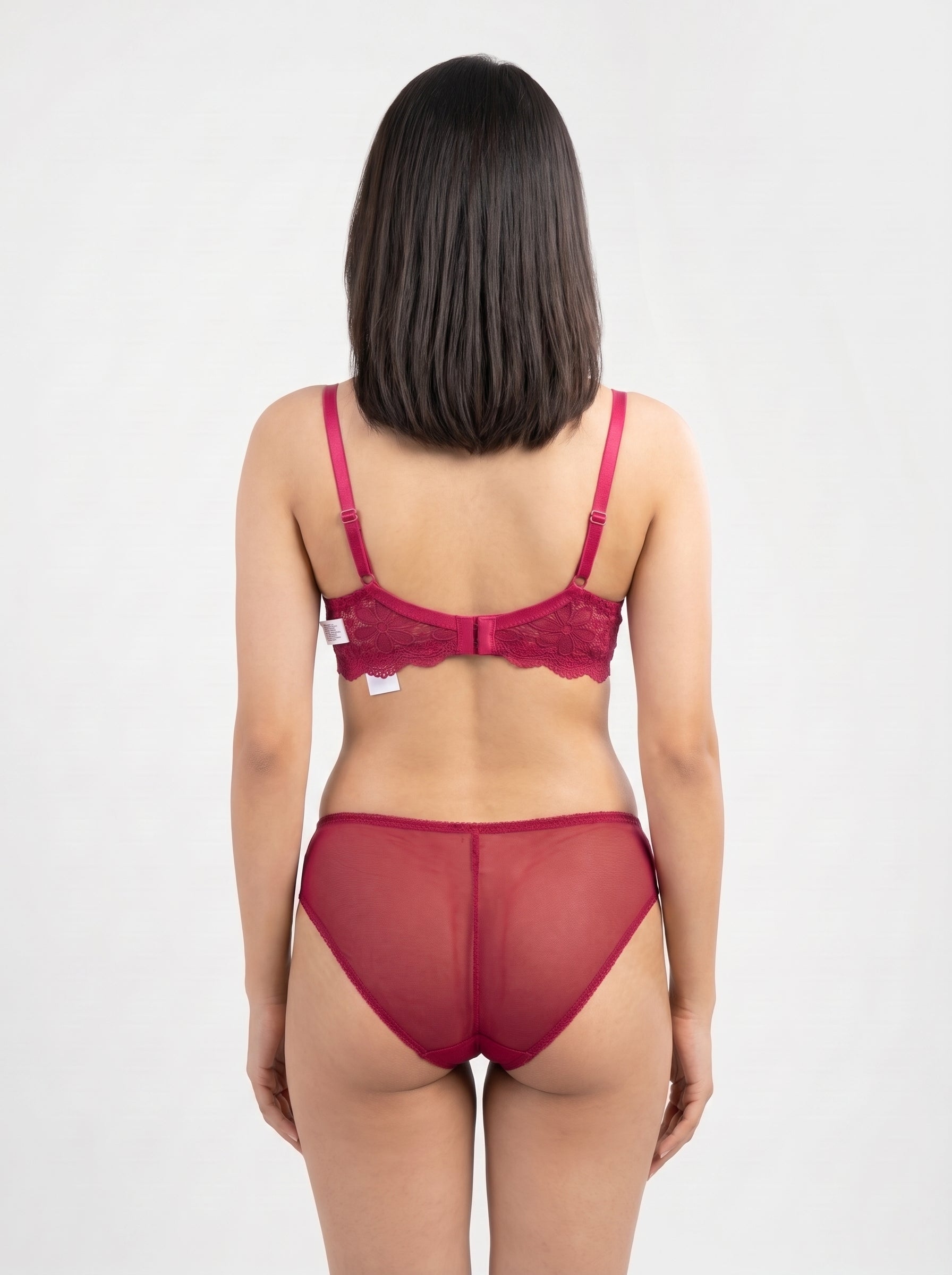 Luxury Floral Lace Bra & Panty Set – Soft, Elegant & Comfortable Lingerie for Women