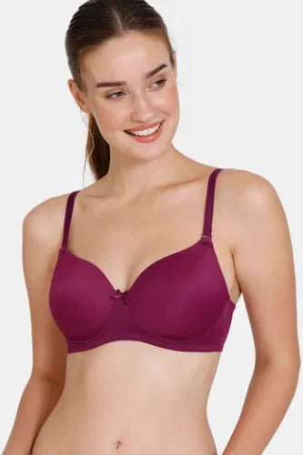 Basic Non wire  Light Padded T Shirt Bra