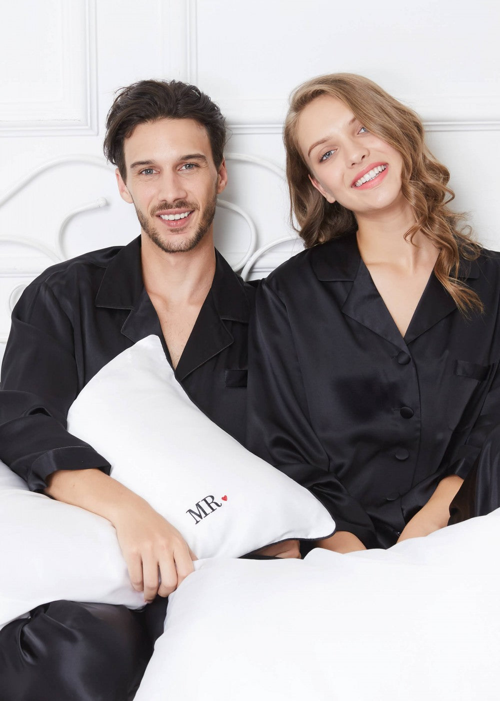 Classic Full Length Couple Pajama Suit